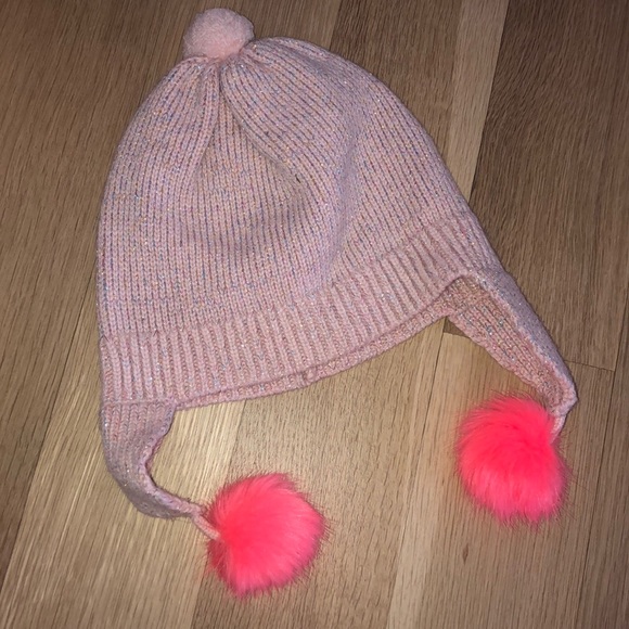 Crewcuts Girls Pom Pom hat